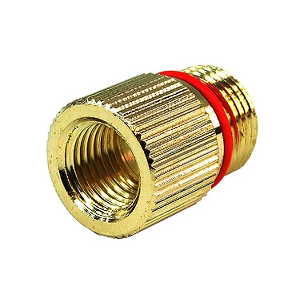 Eheim 1046/48 Germany and 1250 outlet adapter to G1 / 4   knurled gold plated