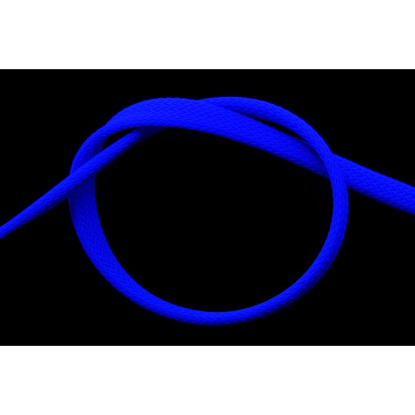 Phobya Flex Sleeve 10mm (3/8) UV blue 1m