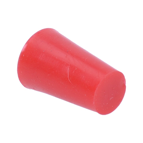 Plug 9 to 13mm made of PVC - red