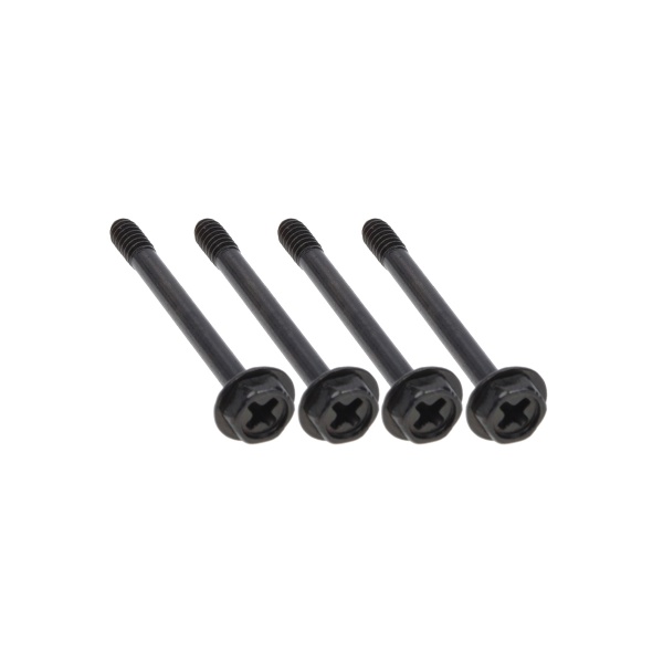 screw UNC 6-32 x 35 cross-slotted black nickel (4pcs)