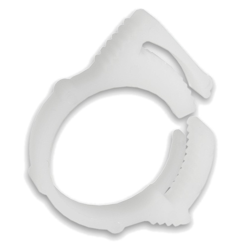 PrimoChill White PVC Hose Clip 5/8 [C-58-UVWHI] from WatercoolingUK