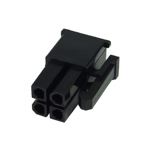 Mod/Smart 4pin P4 ATX Connetor Plug - Black