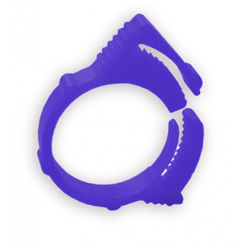 PrimoChill UV Purple PVC Hose Clip 3/4