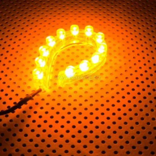 Lamptron Flex Light Standard - 12 LEDs - Orange