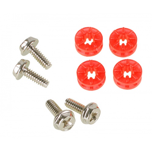 Lamptron HDD Rubber Screws PRO - Red