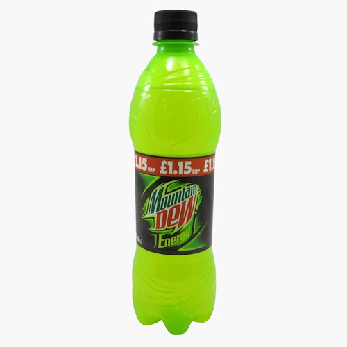 Mountain Dew Energy 500ml *UK Release Bottle