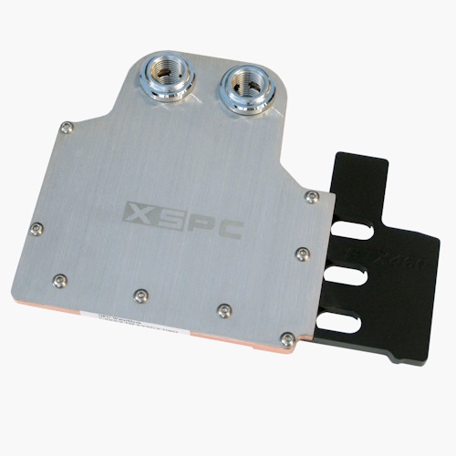 XSPC Full Cover Razor GTX460 - Brushed Stainless