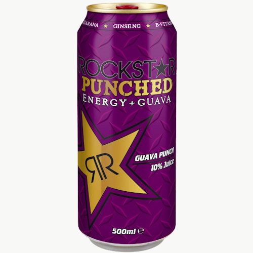 Rockstar Energy Drink Punched Guava - 500ml