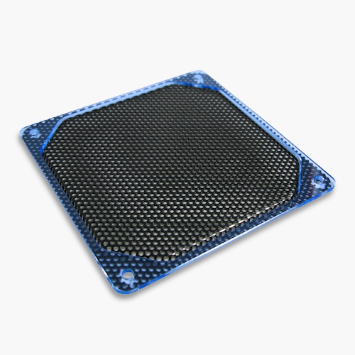 120mm Bitspower Mesh Fan Filter - UV Blue