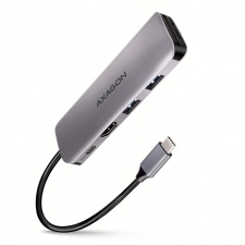 View Alternative product AXAGON HMC-5 USB-C Hub, 2x USB-A, HDMI, 2x USB-C 3.2 Gen 1, 1x SD, 1x microSD, silver