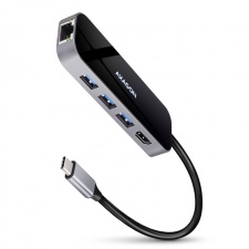 View Alternative product AXAGON HMC-6GL USB Hub, 3x USB 3.0, 1x RJ-45, 1x HDMI