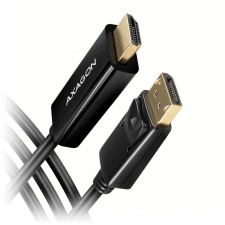 View Alternative product AXAGON RVD-HI14C2 DisplayPort to HDMI adapter cable, 4K/30 Hz, 180 cm long - black