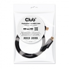 View Alternative product Club3D Club 3D Displayport 1.4 HBR3 8K60Hz DSC 1.2 Cable Plug / Plug - 1M