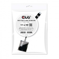 View Alternative product Club3D Club 3D USB 3.1 Type-C to HDMI 2.0, 4K60Hz active adapter