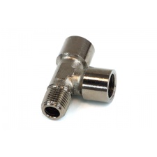 View Alternative product L-piece - G1/4 screw-in - 2x inner- 1x outer thread - black nickel
