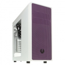 View Alternative product BitFenix Neos Midi-Tower - White / Purple with Window