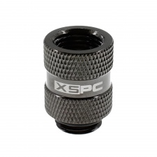 View Alternative product XSPC G1/4 20mm Male to Female Fitting - Black Chrome
