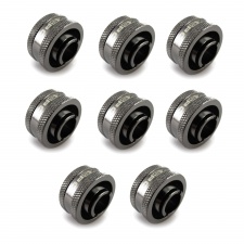 View Alternative product XSPC G1/4 to 1/2 ID 3/4 OD Compression Fitting V2 - Black Chrome (8 Pack)