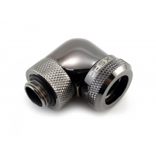 View Alternative product XSPC G1/4 to 14mm Rigid Tubing - 90 Rotary Fitting V2 (Black Chrome)