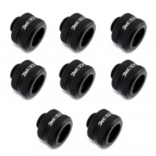 View Alternative product XSPC G1/4 to 14mm Rigid Tubing Triple Seal Fitting - Matte Black (8 Pack)