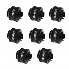 View Alternative product XSPC G1/4 to 3/8 ID 1/2 OD Compression Fitting V2 - Matte Black (8 Pack)