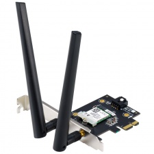 View Alternative product ASUS PCE-AX1800, 2.4GHz/5GHz WLAN, Bluetooth 5.2 LE, PCIe 2.0 x1