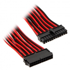 View Alternative product Phanteks 24-Pin ATX extension 50cm - sleeved black / red