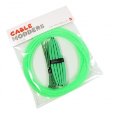 View Alternative product UV Green Cable Modders High Density 4mm Braid Sleeving Kit - 3m