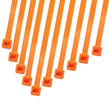View Alternative product Cable Modders 4.8 x 200mm Cable Ties 10 Pack - UV Orange