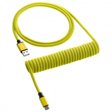 View Alternative product CableMod Classic Coiled Keyboard Cable USB-C to USB Type A, Dominator Yellow - 150cm