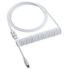 View Alternative product CableMod Classic Coiled Keyboard Cable USB-C to USB Type A, Glacier White - 150cm