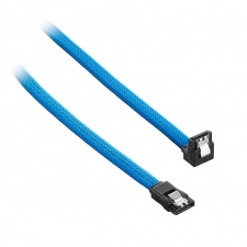 View Alternative product CableMod ModMesh Right Angle SATA 3 Cable 60cm - Light Blue