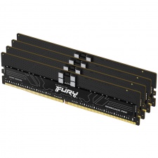 View Alternative product Kingston Fury Renegade Pro, DDR5-6000, CL32, Intel XMP 3.0 + AMD EXPO, ECC reg. - 64GB Quad Kit 0.0 star rating