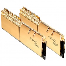 View Alternative product G.Skill Trident Z Royal Series Gold, DDR4-3200, CL16 - 16GB Dual Kit