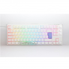 View Alternative product Ducky Channel One 3 Pure White (UK) - TKL 80% - Cherry Clear