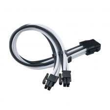 View Alternative product Silverstone EPS 8-pin to EPS/ATX 4+4-pin cable, 300mm - black/white