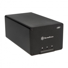 View Alternative product Silverstone SST-DS223 2-Bay 2.5 inch HDD / SSD Enclosure USB 3.1 - black