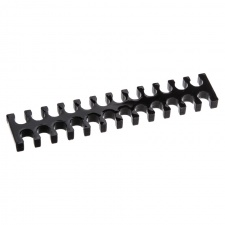 View Alternative product E22 24-slot cable comb 4mm in size - black