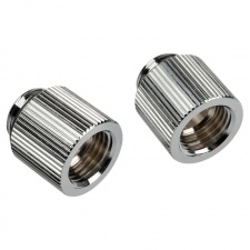 View Alternative product BitsPower Touchaqua adapter straight G1 / 4 inch male to G1 / 4 inch female - 2-pack, 15mm, silver