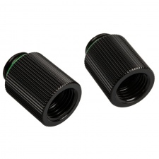 View Alternative product BitsPower Touchaqua adapter straight G1 / 4 inch male to G1 / 4 inch female - 2-pack, 20mm, black