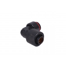 View Alternative product 13/10mm (10x1,5mm) compression fitting 90- revolvable G1/4 - knurled - matte black