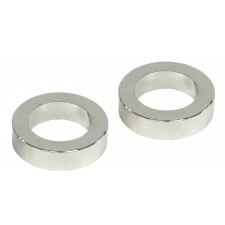 View Alternative product Spacer rings (2 pieces x 5mm) - silver nickel plated