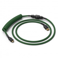 View Alternative product Glorious Coiled Cable Forest Green, USB-C to USB-A spiral cable - 1.37m, green