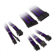View Alternative product Kolink Core Adept Braided Cable Extension Kit - Jet Black/Titanium Purple