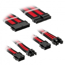 View Alternative product kolink Core Standard Braided Cable Extension Kit - Jet Black/Racing Red