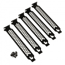 View Alternative product Kolink PCI slot covers - 5 pieces, black