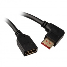 View Alternative product Inline DisplayPort adapter cable, 8K4K, left angled - 0.15m