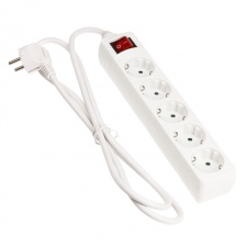 View Alternative product InLine power strip 5-fold, with switch, 1.5m, white