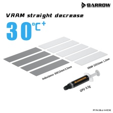 View Alternative product Barrow Enhanced Thermal kit for Graphics Card blocks