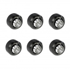 View Alternative product Barrow G1/4 - 13/10mm Flexible Tube Compression Fitting - Black (6 Pack)